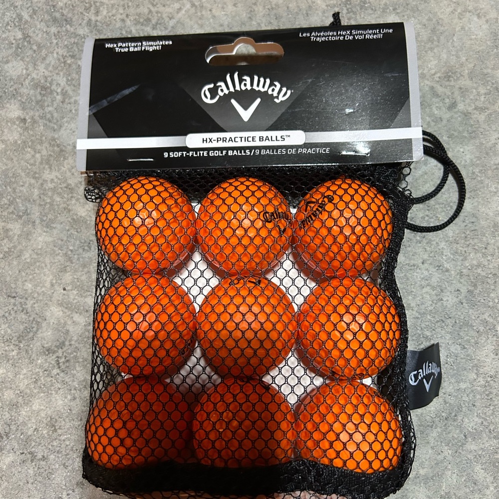 Callaway practice balls